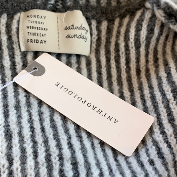 ANTHROPOLOGIE Saturday Sunday Oversized Chunky Knit Kimono Cardigan OS NEW - Picture 9 of 9